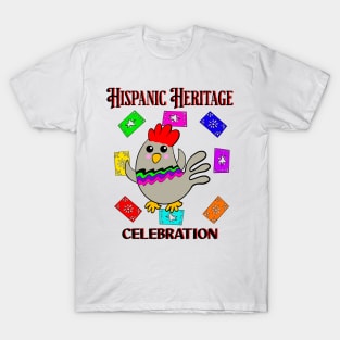 Chicken Hispanic Heritage Celebration T-Shirt